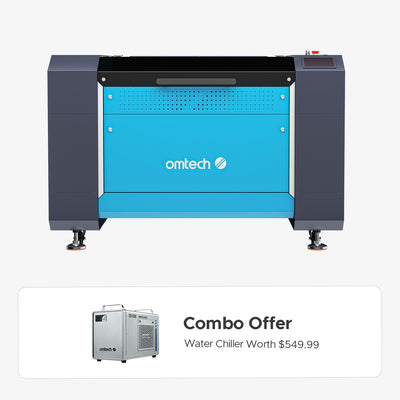 OMTech Pronto 40 80W CO2 Laser Engraver and Cutter With Autofocus - Upgraded Version