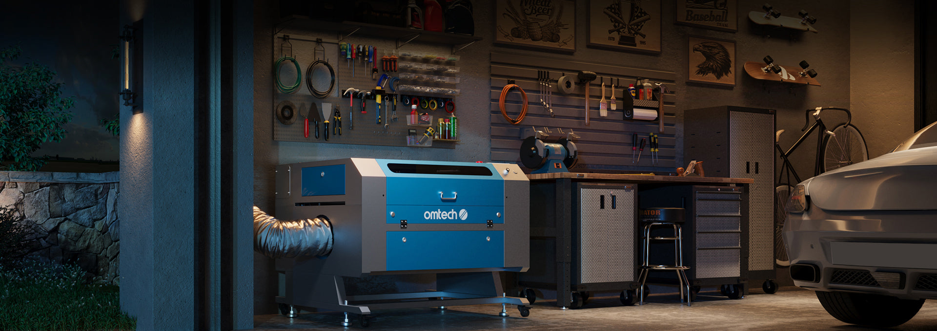 Omtech lasercutter