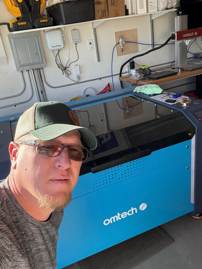 Laser Engraving in Hemet, California | Demo Room Host - Brock L.