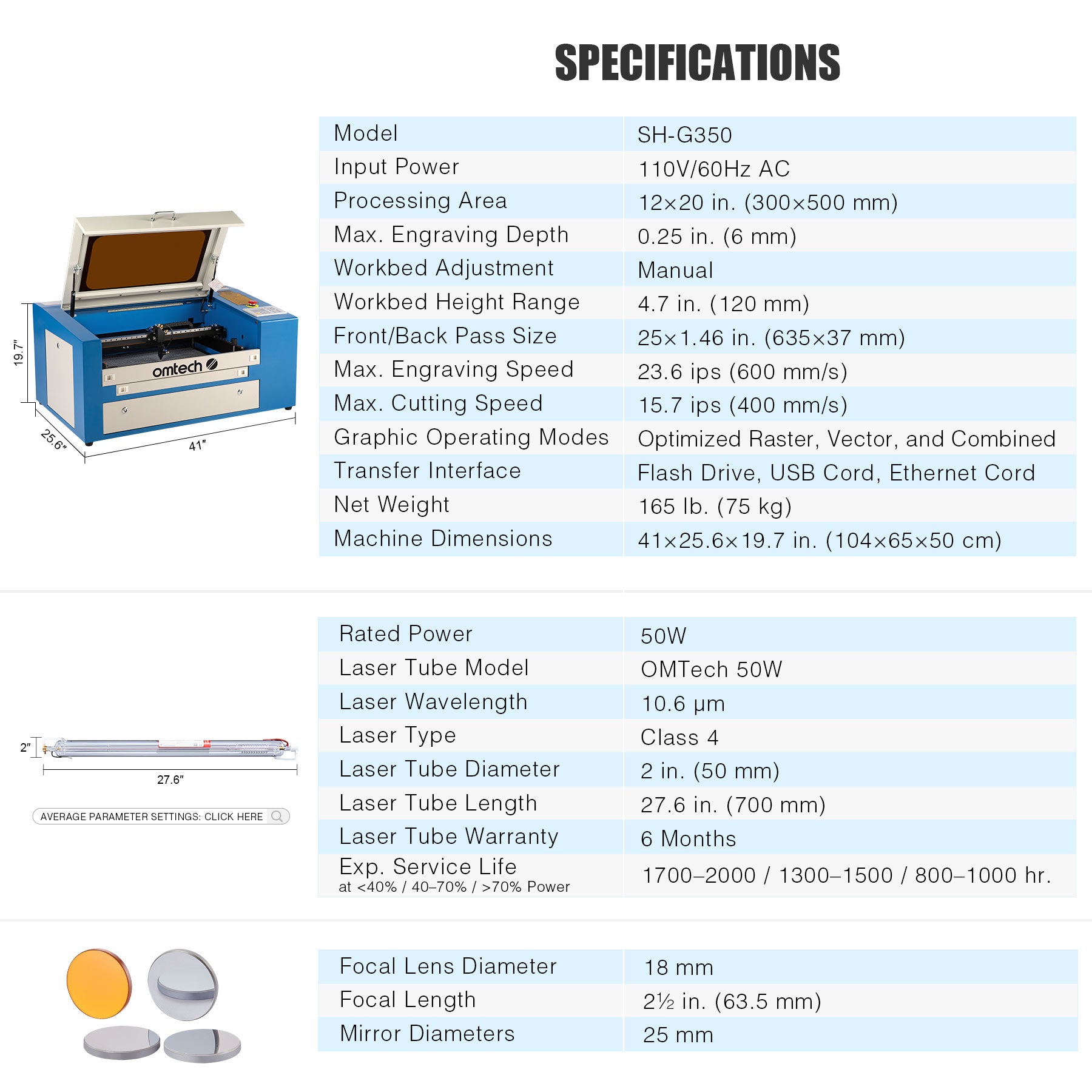 50 Watt omtech Laser Engraver - electronics - by owner - sale