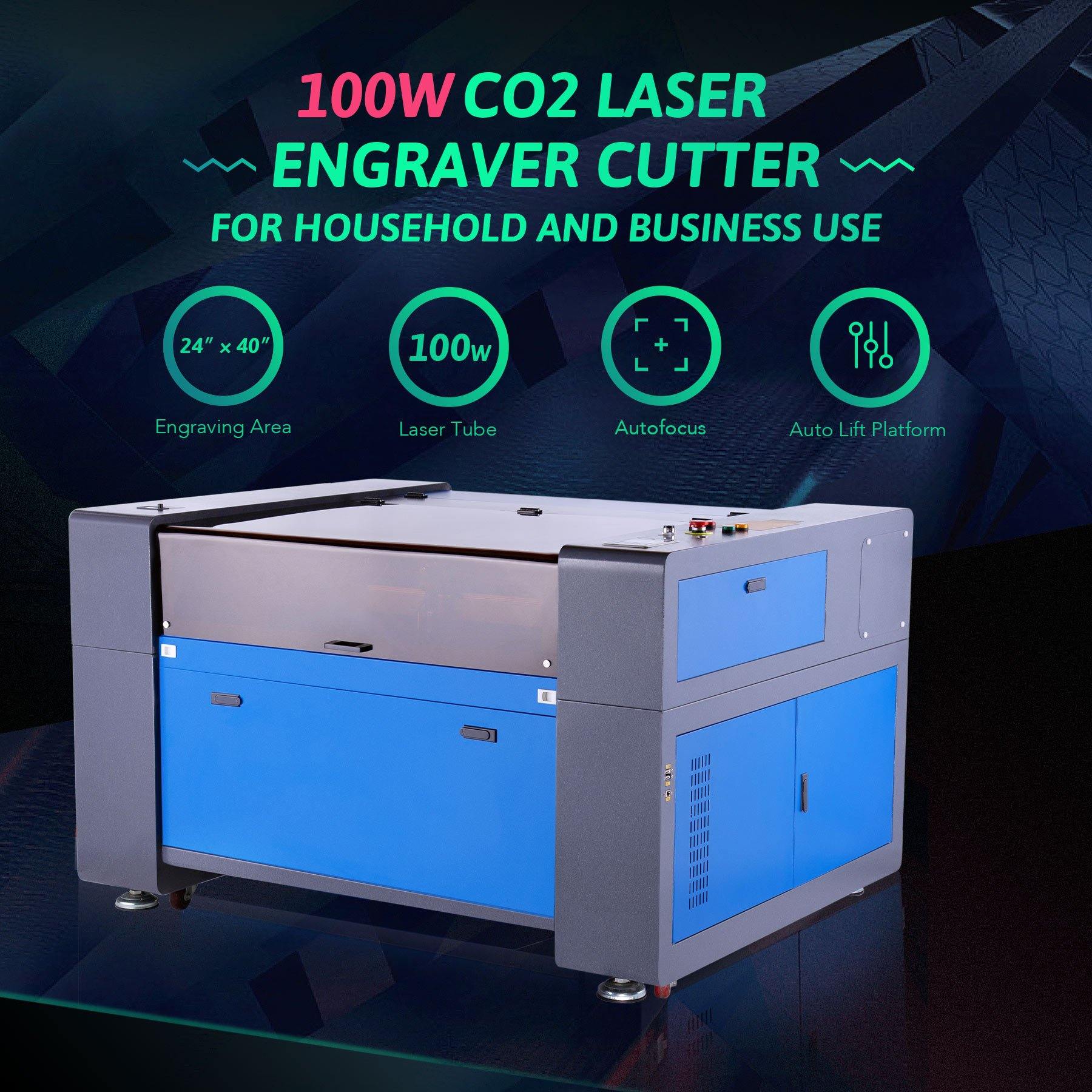 100W CO2 Laser Engraver - Pay as Low as $117/mo. - OMTech – OMTech
