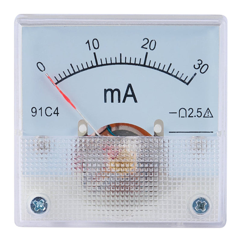 Current Ammeter Electric mA Meter for Desktop 