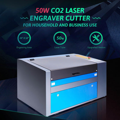 50W CO2 Cabinet Laser Engraver Cutting Machine Picture