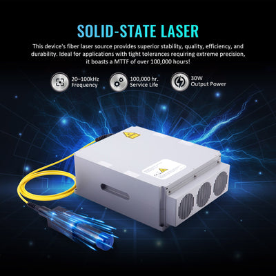 30w fiber laser source