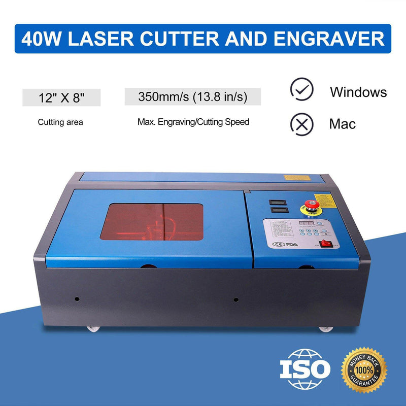 40W Laser Cutter And Engraver Engraving Cutting Speed & Area