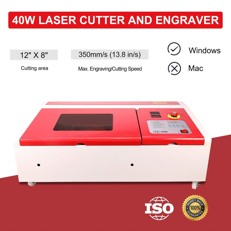 40W Laser Cutter And Engraver Engraving Cutting Speed & Area