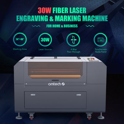 30W Fiber Laser Engraver 