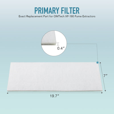 19.6x7 Inch Primary Replacement Prefilter