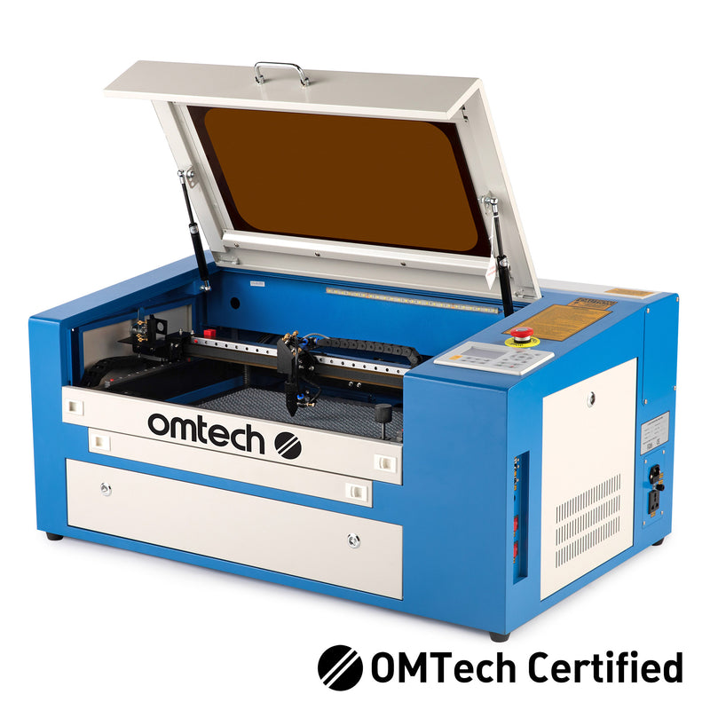 OMTech Upgraded CO2 Laser Engraver Cutter 50W 12x20 Cutting