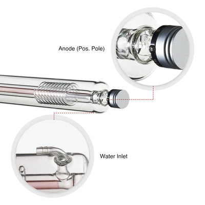 YL H Series H2 90W CO2 Laser Tube