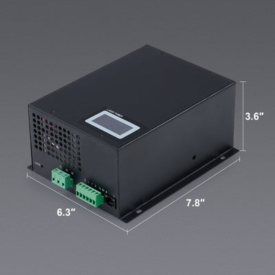 60W Power Supply with Real Time Display for CO2 Laser Engravers & Cutters