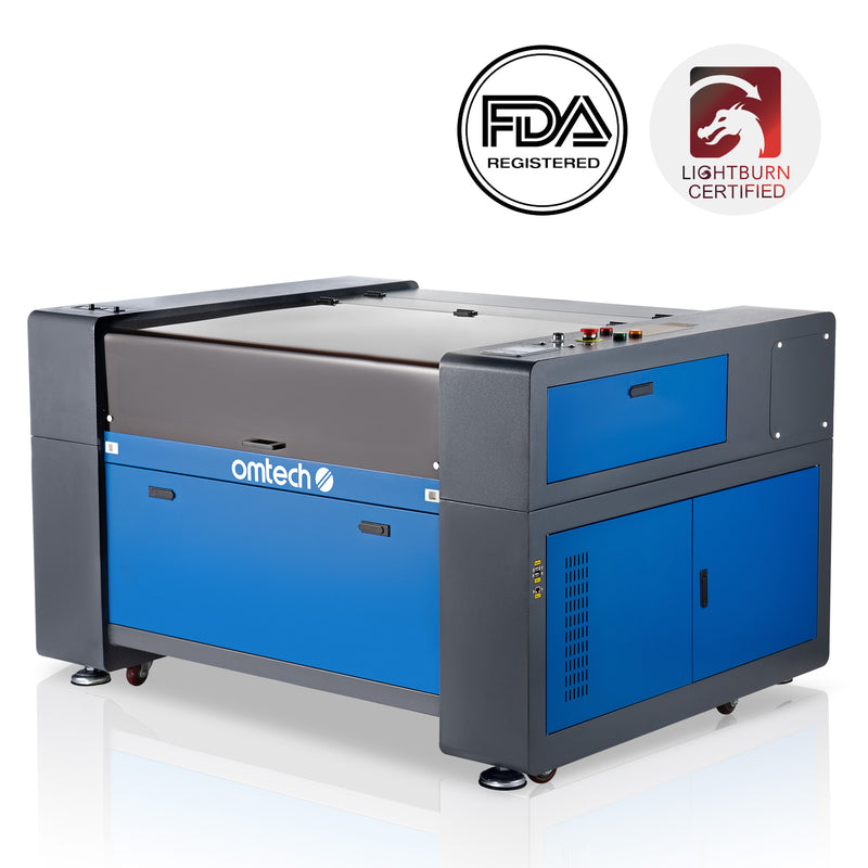 ZF2440-80 - 80W CO2 Dual Laser Engraver Cutting Machine with 24” x 40” Working Area, Dual Laser Tubes and Laser Heads