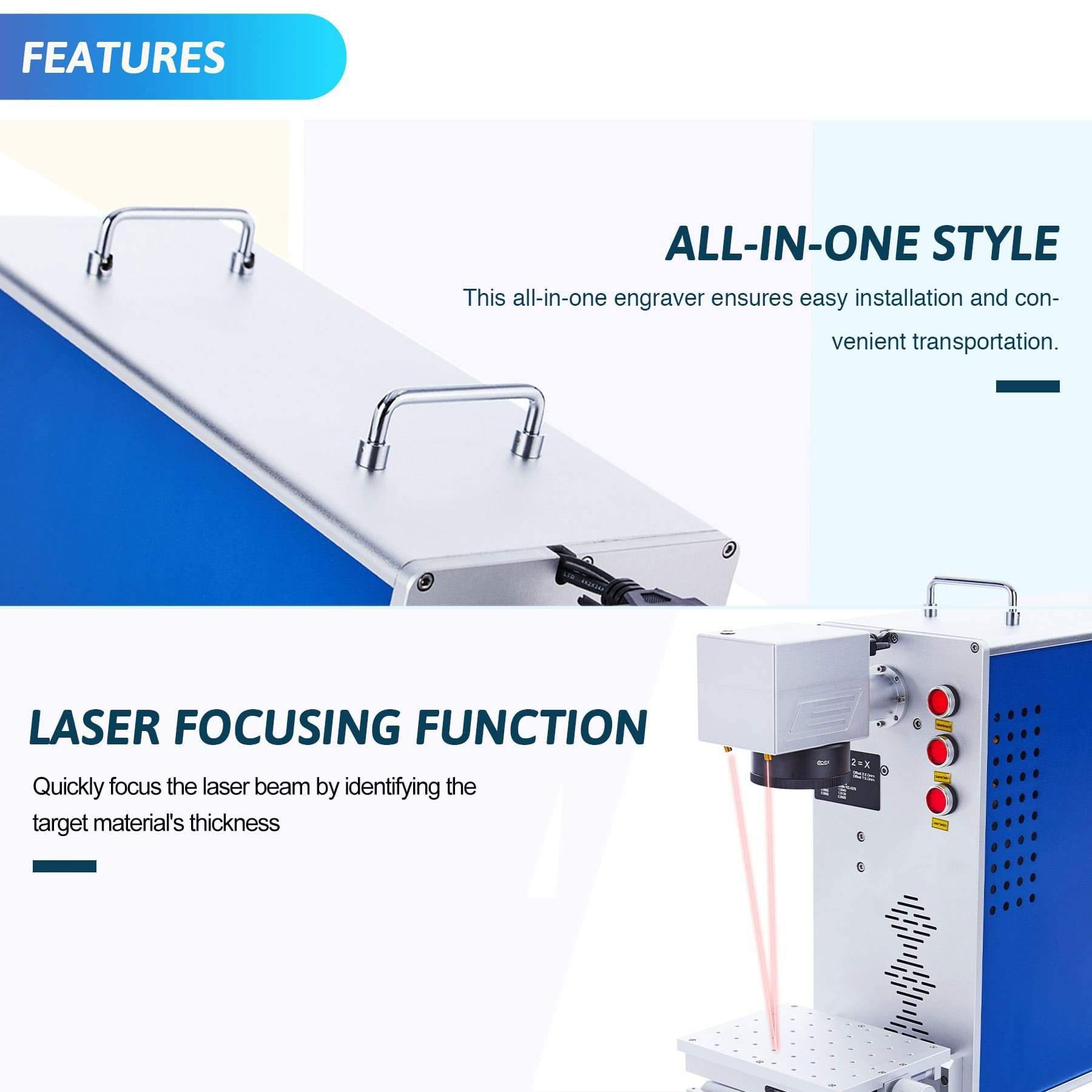 Labo N°5/01 - LASER FIBRE OMTECH F- 2RW2 - 20W 