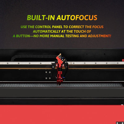 Built-In Autofocus 80W CO2 Laser Engraver Cutting Machine