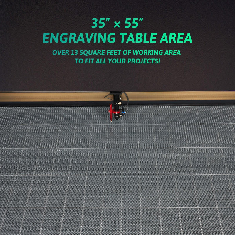 CO2 Laser Engracver Machine 35x35 Engraving Table Area