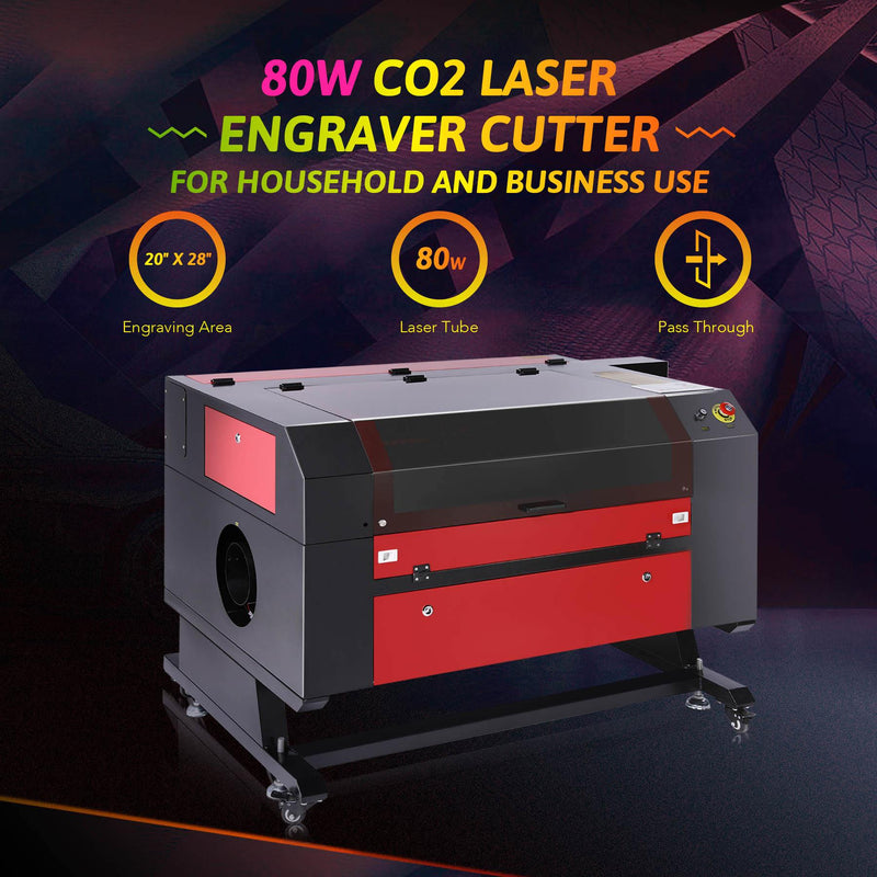 80W CO2 Cabinet Laser Engraver Cutting Machine Picture