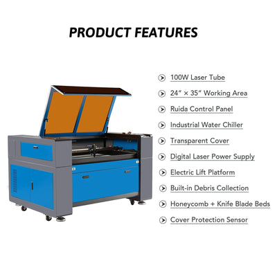 100w cabinet laser engraver