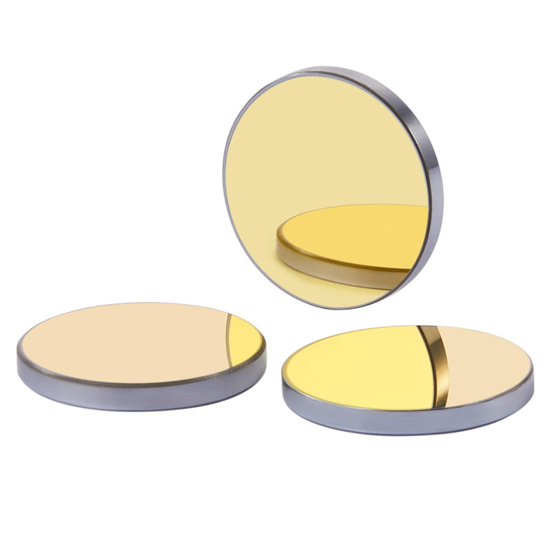 Gold Coated Silicon Laser Engraving Mirror Set