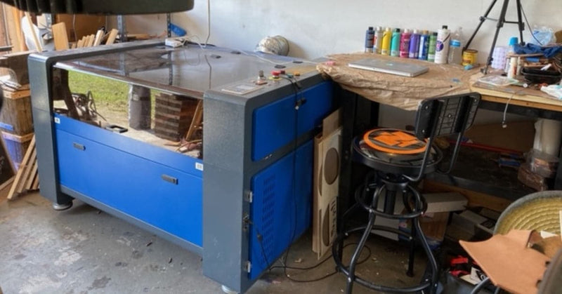 CO2 laser engraver cutting machine