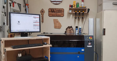 CO2 laser engraver cutting machine