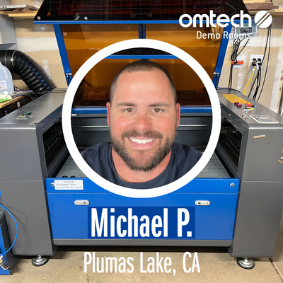 Laser Engraving in Plumas Lake, California | Demo Room Host - Michael P.