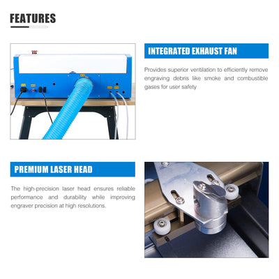 40W Desktop Laser Engraver Parts