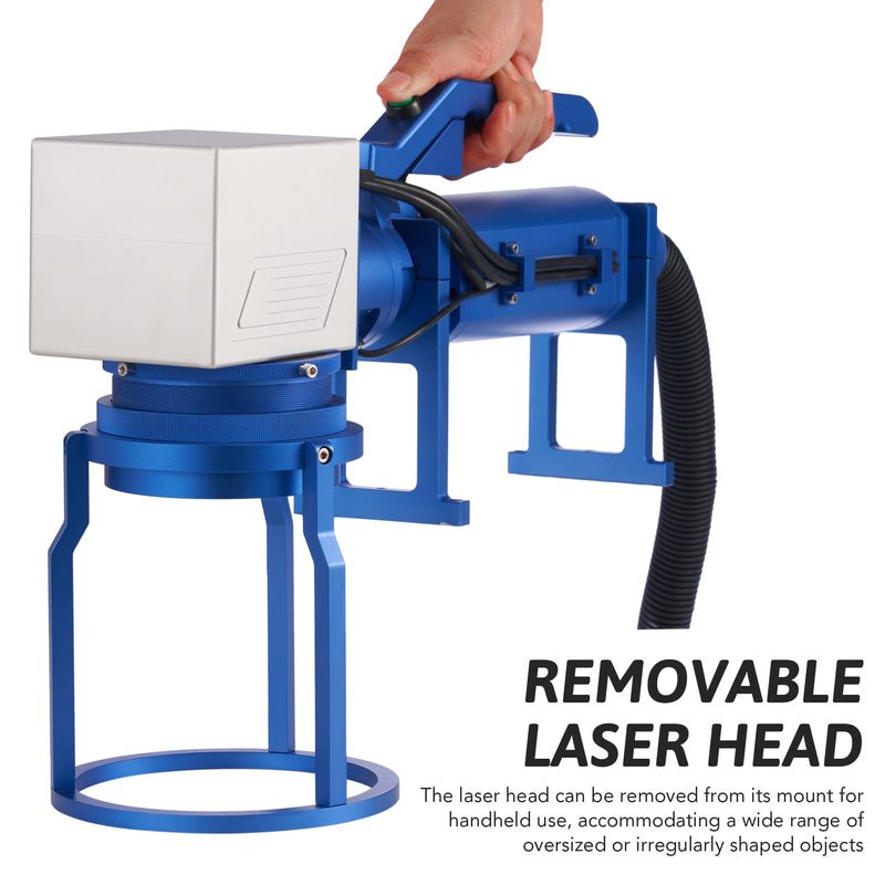 removable laser head fiber laser machine